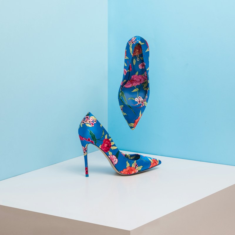 Scarpin Floral Belle